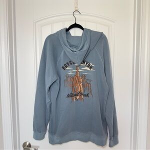Lone Rock Clothing Large Blue Bryce Canyon National Park Graphic Hoody Pullover